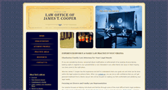 Desktop Screenshot of cooper-lawfirm.com